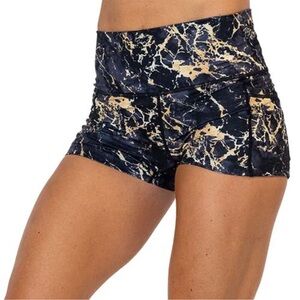 Constantly Varied Gear CVG Marbled Athletic Biker Shorts Squat Proof